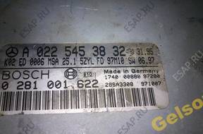 БЛОК УПРАВЛЕНИЯ MERCEDES C250 0281001622 A0225453832 БЛОК УПРАВЛЕНИЯ MERCEDES C250 0281001622 A0225453832