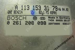 БЛОК УПРАВЛЕНИЯ MERCEDES CLK55 AMG a1131533179 0261208098 БЛОК УПРАВЛЕНИЯ MERCEDES CLK55 AMG a1131533179 0261208098