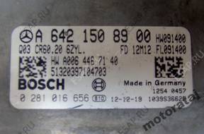 БЛОК УПРАВЛЕНИЯ MERCEDES CLS 0281016656 A6421508900