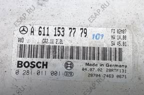 БЛОК УПРАВЛЕНИЯ   Mercedes Coupe  A0281011001