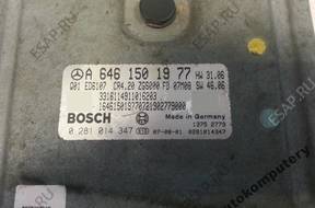 БЛОК УПРАВЛЕНИЯ MERCEDES ДИЗЕЛЬ a6461501977 0281014347 БЛОК УПРАВЛЕНИЯ MERCEDES ДИЗЕЛЬ a6461501977 0281014347
