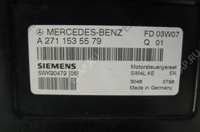 БЛОК УПРАВЛЕНИЯ MERCEDES   ДВИГАТЕЛЕМ 271 KOMPRESSOR