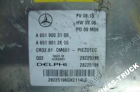 БЛОК УПРАВЛЕНИЯ MERCEDES   ДВИГАТЕЛЕМ A6519003100
