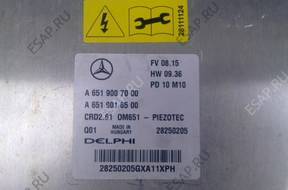 БЛОК УПРАВЛЕНИЯ MERCEDES   ДВИГАТЕЛЕМ A6519007000