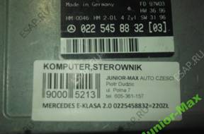 БЛОК УПРАВЛЕНИЯ , MERCEDES E-KLASA  0225458832