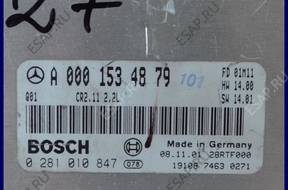 БЛОК УПРАВЛЕНИЯ MERCEDES E-KLASA A0001534879 0281010847 БЛОК УПРАВЛЕНИЯ MERCEDES E-KLASA A0001534879 0281010847