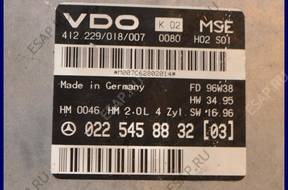 БЛОК УПРАВЛЕНИЯ MERCEDES E-KLASA W210 0225458832