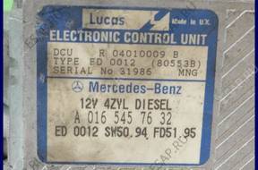 БЛОК УПРАВЛЕНИЯ MERCEDES E-KLASA W210 2.2 A0165457632
