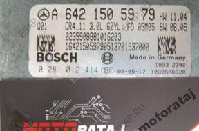 БЛОК УПРАВЛЕНИЯ MERCEDES ML 0281012414 A6421505979