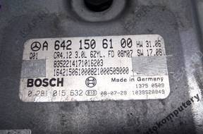 БЛОК УПРАВЛЕНИЯ MERCEDES ML a6421506100 0281015632