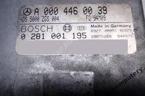 БЛОК УПРАВЛЕНИЯ MERCEDES OM441 a0004460039 0281001195