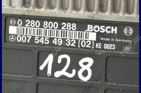 БЛОК УПРАВЛЕНИЯ MERCEDES SL R129 0280800288 0075454932