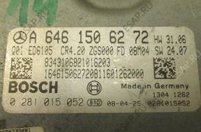 БЛОК УПРАВЛЕНИЯ MERCEDES SPRINTER 0281015052 A6461506272