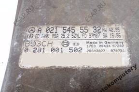 БЛОК УПРАВЛЕНИЯ MERCEDES SPRINTER a0215455532 0281001502