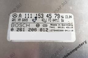 БЛОК УПРАВЛЕНИЯ MERCEDES SPRINTER a1111534579 0261208812