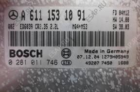 БЛОК УПРАВЛЕНИЯ   MERCEDES SPRINTER A60111531091