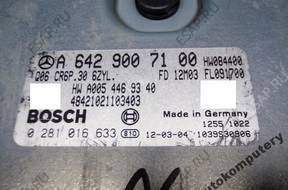 БЛОК УПРАВЛЕНИЯ MERCEDES SPRINTER a6429007100 0281016633