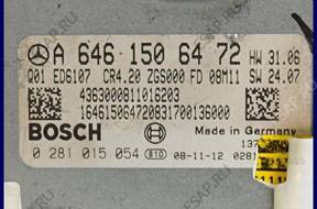 БЛОК УПРАВЛЕНИЯ MERCEDES SPRINTER A6461506472 0281015054