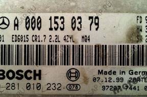 БЛОК УПРАВЛЕНИЯ MERCEDES VITO 0281010232 A0001530379 БЛОК УПРАВЛЕНИЯ MERCEDES VITO 0281010232 A0001530379
