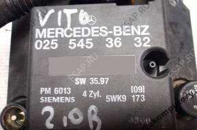 БЛОК УПРАВЛЕНИЯ MERCEDES VITO 2.0 0255453632 5wk9173