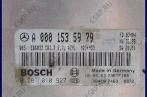 БЛОК УПРАВЛЕНИЯ MERCEDES VITO 2.2 A0001535979 0281010927 БЛОК УПРАВЛЕНИЯ MERCEDES VITO 2.2 A0001535979 0281010927