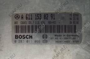 БЛОК УПРАВЛЕНИЯ MERCEDES VITO A6111530291