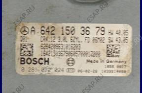 БЛОК УПРАВЛЕНИЯ MERCEDES VITO A6421503679 0281012024