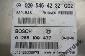 БЛОК УПРАВЛЕНИЯ Mercedes W 168 / BOSCH 0265109477