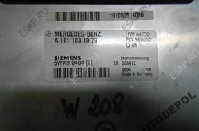 БЛОК УПРАВЛЕНИЯ   MERCEDES W 208 A1111531979