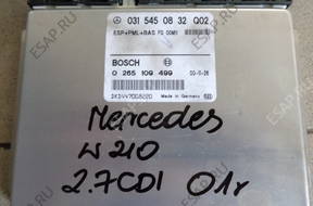 БЛОК УПРАВЛЕНИЯ MERCEDES W 210 2.7 CDI 0315450832Q02 БЛОК УПРАВЛЕНИЯ MERCEDES W 210 2.7 CDI 0315450832Q02