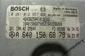 БЛОК УПРАВЛЕНИЯ MERCEDES W169 W245 a6401506879 0281012957