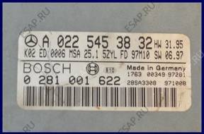 БЛОК УПРАВЛЕНИЯ MERCEDES W202 0281001622 A0225453832