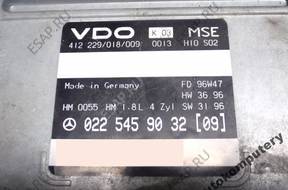 БЛОК УПРАВЛЕНИЯ MERCEDES W202 1.8 0225459032 412229018009