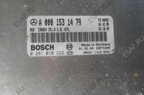 БЛОК УПРАВЛЕНИЯ MERCEDES W202 2,2 CDI 0281010223