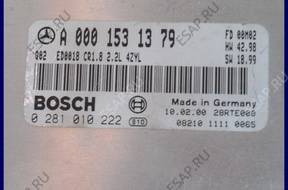 БЛОК УПРАВЛЕНИЯ MERCEDES W202 2.2 A0001531379 0281010222