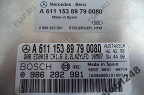 БЛОК УПРАВЛЕНИЯ Mercedes W202 2.2 CDI A61115389790080
