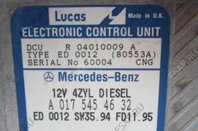БЛОК УПРАВЛЕНИЯ MERCEDES W202 2.2D 220D  ДВИГАТЕЛЕМ