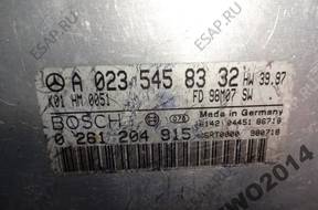 БЛОК УПРАВЛЕНИЯ   MERCEDES W202 2.3 A0235458332