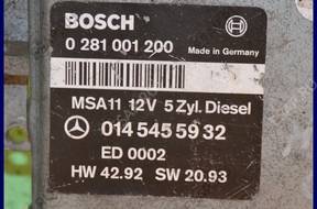 БЛОК УПРАВЛЕНИЯ MERCEDES W202 2.5D 0281001200 0145455932
