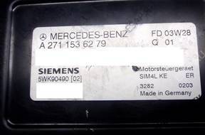 БЛОК УПРАВЛЕНИЯ MERCEDES W203 a2711536279 5wk90490