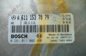 БЛОК УПРАВЛЕНИЯ MERCEDES W203 CDI    6111537879