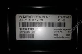 БЛОК УПРАВЛЕНИЯ MERCEDES W203 OEM 271.946 OEM 271.940