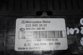 БЛОК УПРАВЛЕНИЯ Mercedes W203 SAM   A2035453501