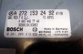 БЛОК УПРАВЛЕНИЯ MERCEDES W204 a2721532492 0261209419