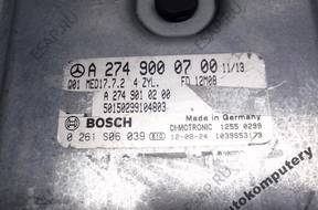 БЛОК УПРАВЛЕНИЯ MERCEDES W204 a2749000700 0261s06039
