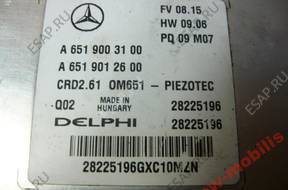 БЛОК УПРАВЛЕНИЯ Mercedes W204 C250 2.2 CDI A6519003100