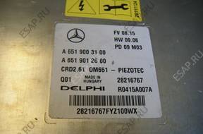 БЛОК УПРАВЛЕНИЯ MERCEDES W204 W207 W212 A651 A6519003100