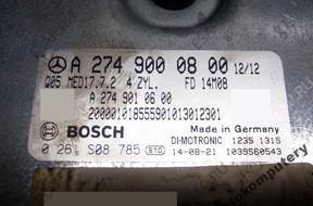 БЛОК УПРАВЛЕНИЯ MERCEDES W205 a2749000800 0261s08785