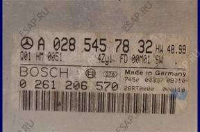 БЛОК УПРАВЛЕНИЯ MERCEDES W208 2.3 A0285457832 0261206570 БЛОК УПРАВЛЕНИЯ MERCEDES W208 2.3 A0285457832 0261206570