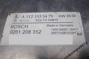 БЛОК УПРАВЛЕНИЯ MERCEDES W208 3.2 a1121535479 0261208352